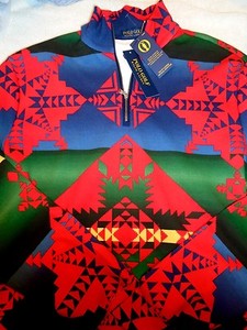 Polo Ralph Lauren Polo Golf 1 2 Zip Lake Cabin Pullover Nwt Medium