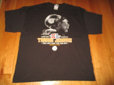 T-shirt NFL Pittsburgh Steelers Jerome Bettis "The Bus" - Super Bowl Champs - Taille L