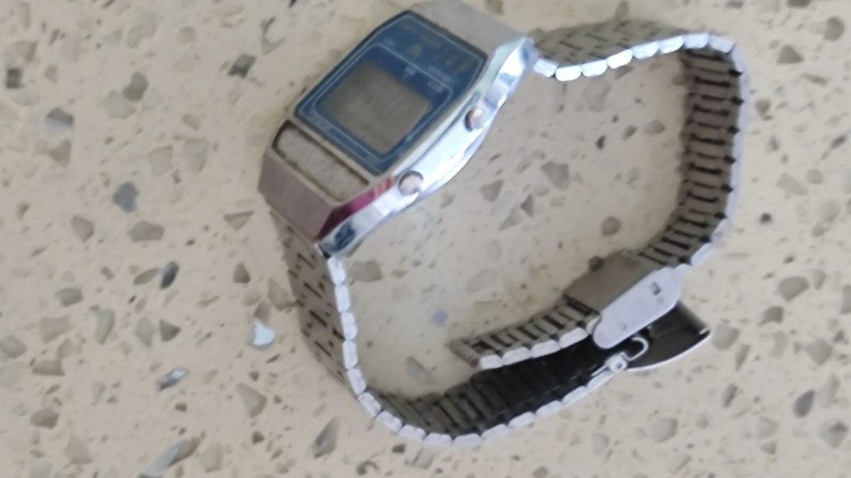 Vintage 1988 Ambassador Melody Alarm LCD Digital Watch Used