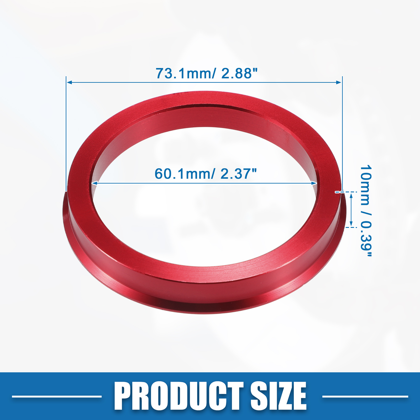A ABSOPRO Bagues De Centrage De Moyeu De Voiture Od 67,1 Mm Vers