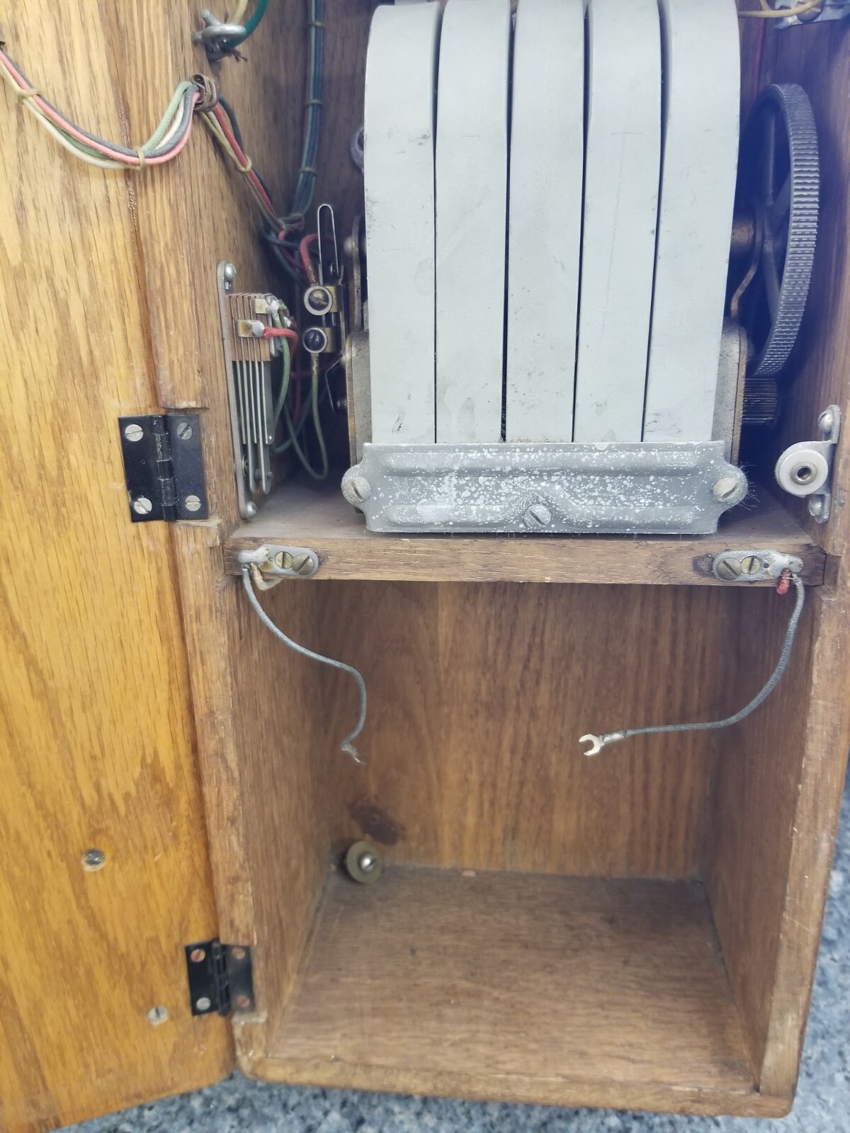 Antique 1900s Northern Electric Company Hand Crank Vintage Wall Phone