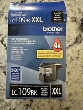 Brother LC109BK XXL Super High Yield Black Ink Cartridge New In Box 2026/05