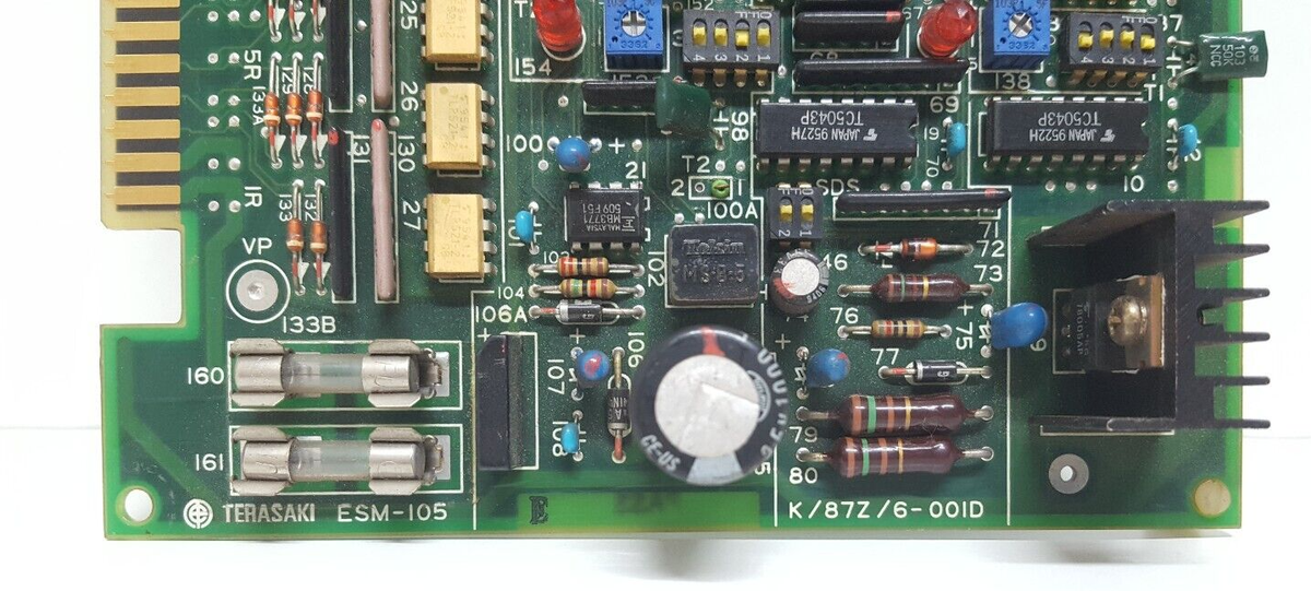 Terasaki ESM-105 STARTER MODULE PCB K/87Z/6-00ID/ TESTED OK | eBay