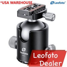 Leofoto HB-70 70mm Heavy Duty Ball Head Tripod Head with QR Plate  Case