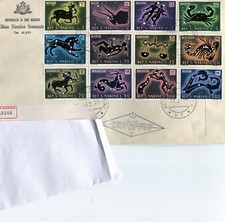 San Marino Briefmarken Ganzsache Brief 18 02 1977