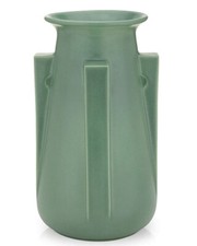 Teco Four Buttress Vase - Green
