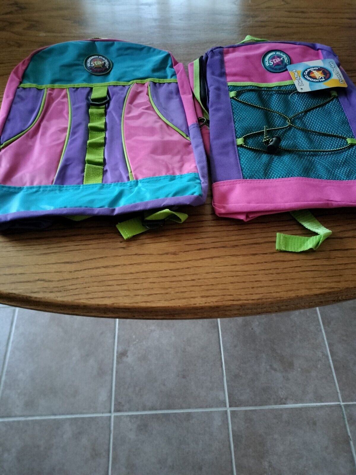 Colorful Backpacks.....Lot of 2....NWT.....FREE SHIPPING
