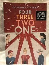 Four Three Two One Courtney Stevens Advanced Readers Copy Uncorrected Proof Book