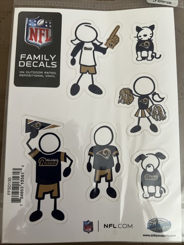 NFL Assortment TEAMS Family Decal - Picture 5 of 20