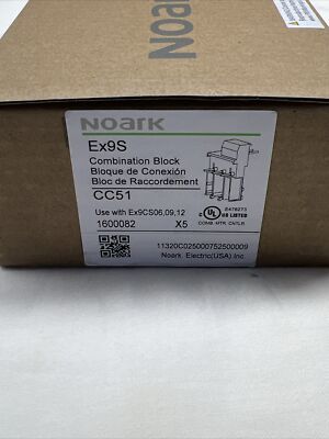 Noark CC51  combination block qty 5