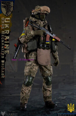 その他 FLAGSET 1/6 Ukraine 93rd Mechanized FLAGSET 1/6 FS73053 Ukraine 93rd Mechanized Brigade Anti Tank