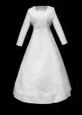 Kleid +/- Bolero 134 146 XL Kommunionkleid Kommunion Taufkleid neu LERA