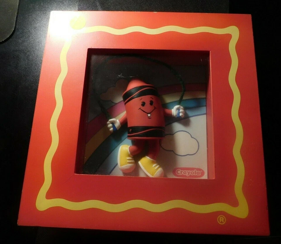 ¡CUERDA DE SALTAR CRAYÓN CRAYOLA EN MARCO ROJO!    DD743DXX Foto 4 de 4