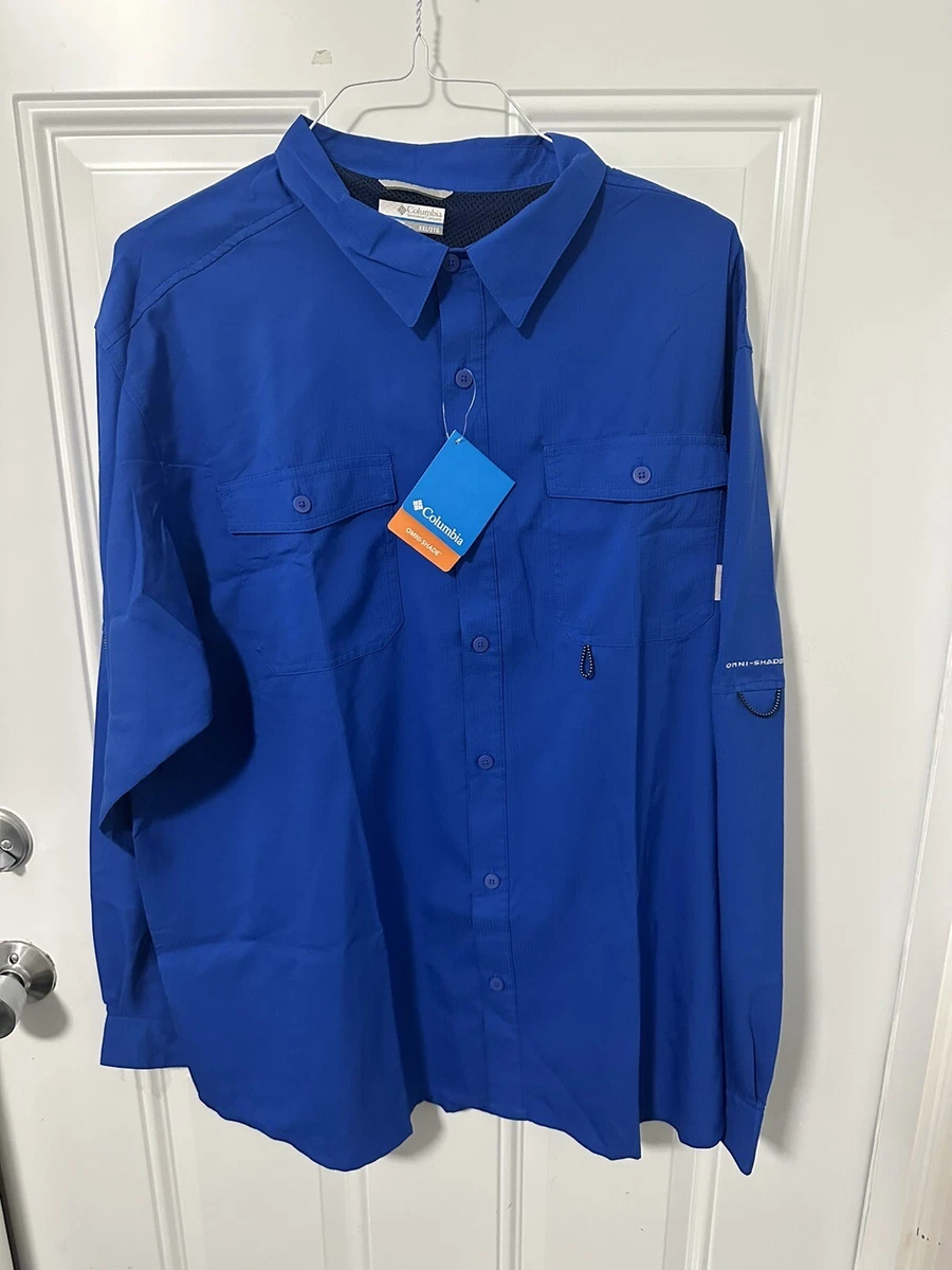 Columbia omni shade men's long sale sleeve shirt