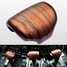 Peach Wood Grain Inner Gear Shift Knob Cover Trim For Honda Cr-v Crv 2017-2022