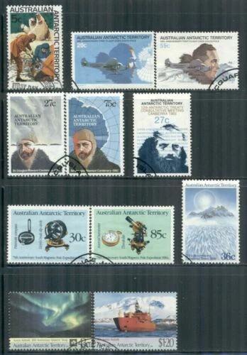 Cats Decimal Used Australian State & Territory Stamps