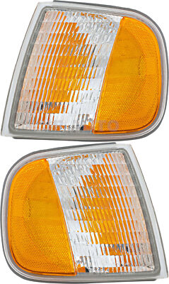 For 1997-2002 Ford Expedition Corner Light Set Driver and Passenger Side