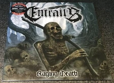 ENTRAILS-RAGING DEATH-2013 LP RED VINYL-LIMITED TO 150 WORLDWIDE-NEW & SEALED