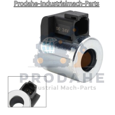 3036401 Solenoid Valve Coil Fits For Excavator Parts 24V DC | eBay