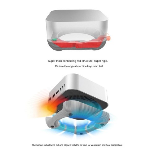Staub dicht Computer-Basis 3D-Druck Host-Zubehör Kreativ Halterung - Photo 5/17