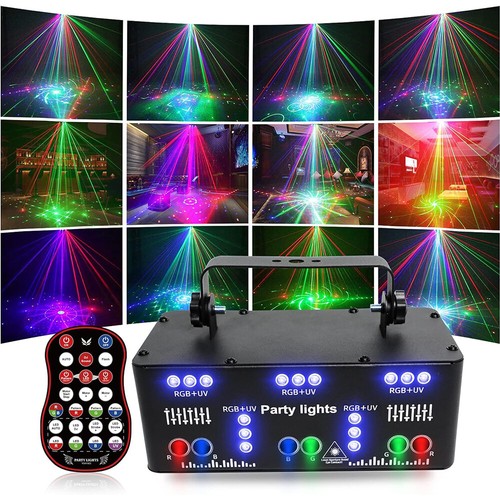 21Eye Laser Projector RGB DMX Strobe Stage Light LED Bar DJ Disco Party Lighting - Picture 10 of 22