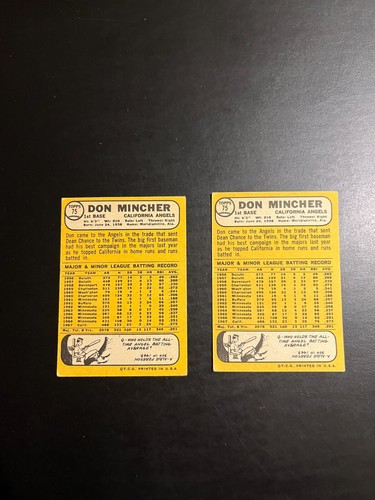 1968 Topps Baseball Cards (1 - 250) - Pick The Cards to Complete Your Set - Picture 133 of 445