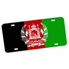 Afghanistan Country Flag Novelty License Plate Designs Reproduction