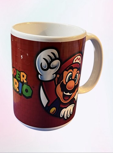 Nintendo Super Mario Bros Kaffeetasse Becher Rot 16 Oz 2020