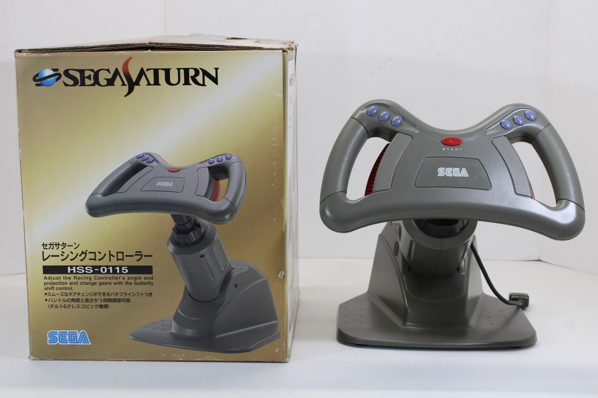 SEGA セガ セガサターン ソフト レーシングコントローラー