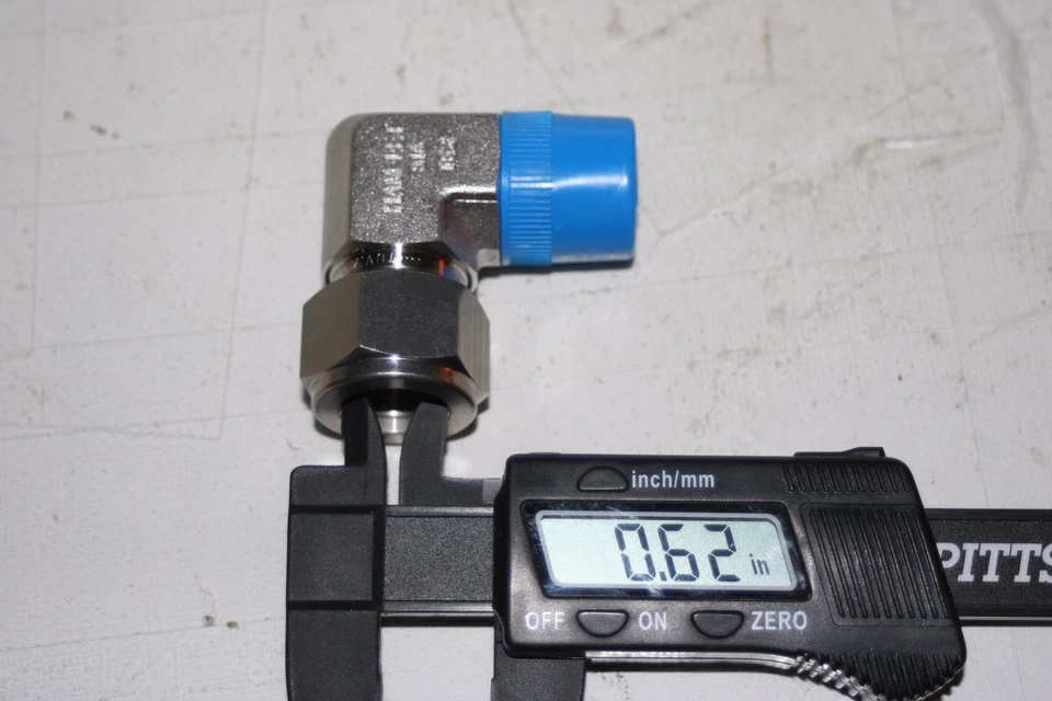 5/8" Tube x 1/2" MNPT 316ss 90° Elbow Fitting Ham-Let Let-Lok 769LSS5/8X1/2 - Image 3 of 4