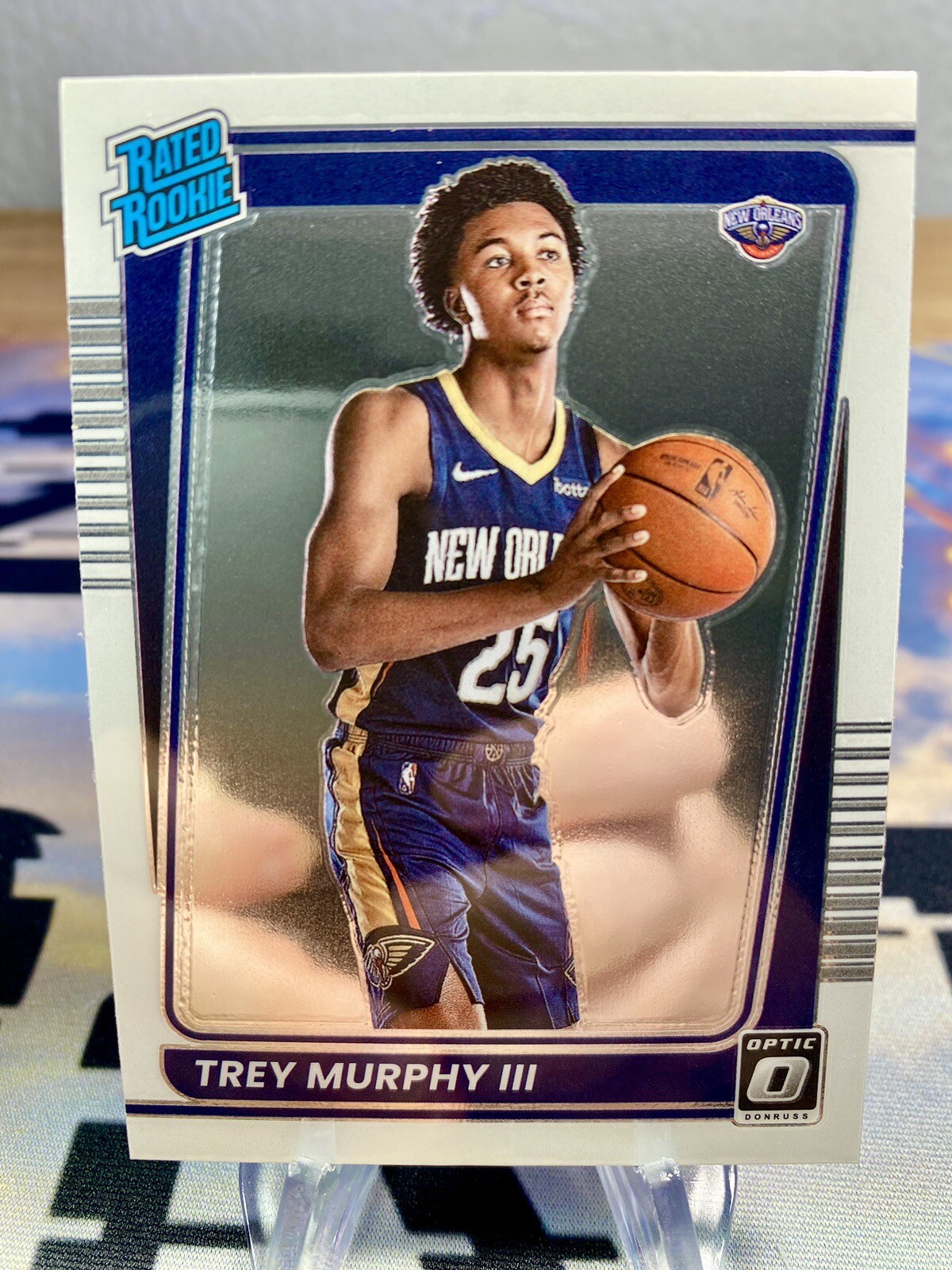 2021-22 Trey Murphy III Panini Donruss Optic Rated Rookie #178 Pelicans