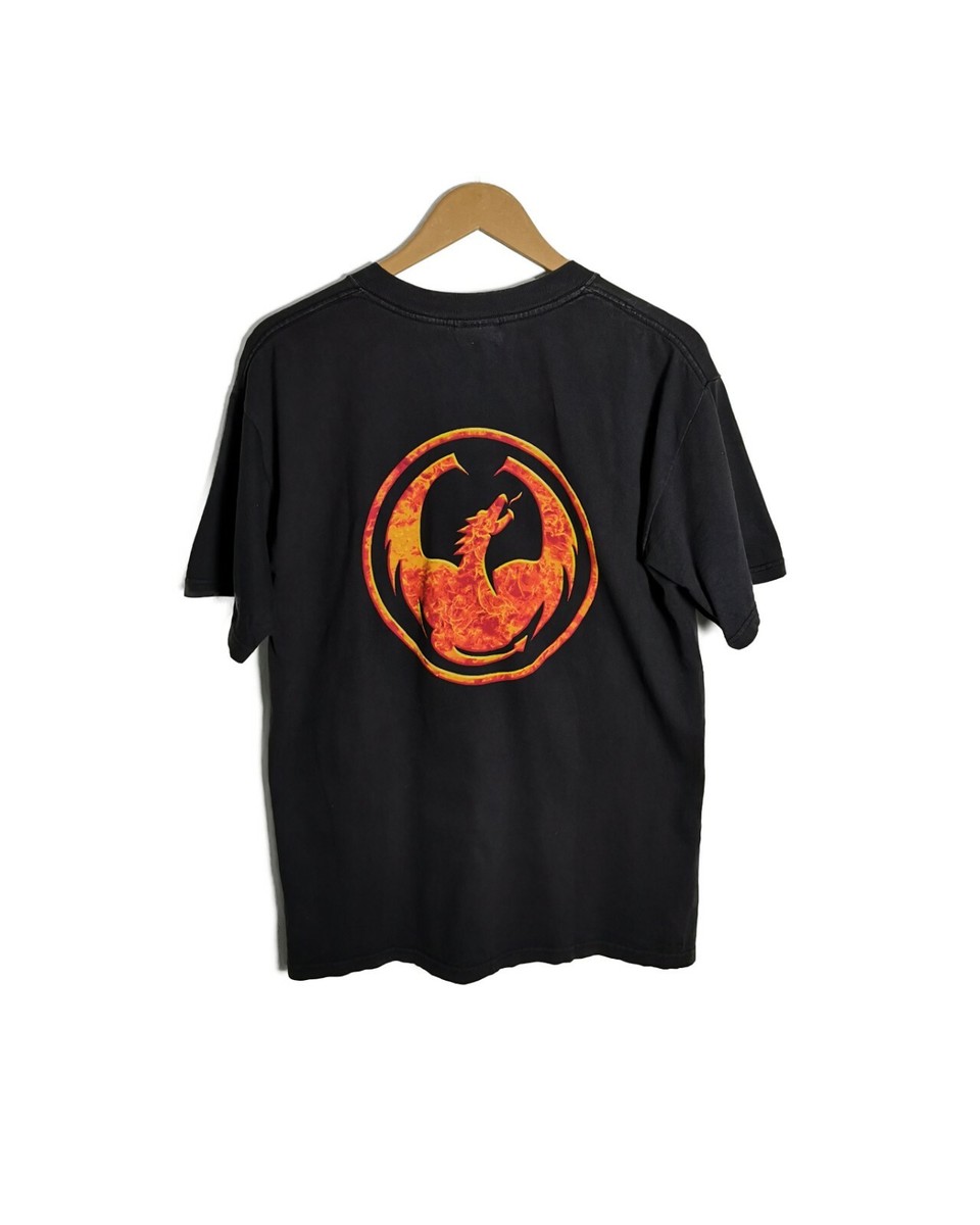 Vintage Dragon On Flame Tshirt Stussy | eBay