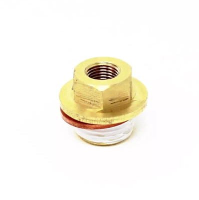 Torque Solution Oil Galley Plug FOR Subaru EJ Engines M18-1.5 to 1/8 NPT Adapter