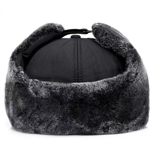 Men Women Winter Warm Knitted Hat Outdoor Snow Ski Ear Flap Mask Waterproof Cap - Picture 4 of 14