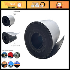 Self-Adhesive Solid Rubber Sheet 1/16" Thick X 4" Wide X 10' Long for Gaskets