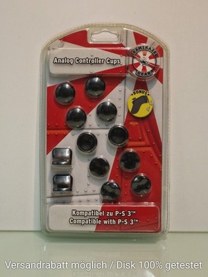 Trigger Pack Cap Set Thumb-Grips Stick Kappen Grip Caps für Sony PS3 Controller