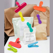 New Style Food Bag Plastic Reusable Clips For Storage Kitchen Fridge Freezer