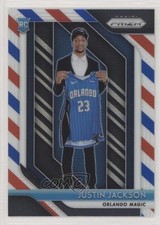 2018-19 Panini Prizm Red White & Blue Prizm Justin Jackson #119 z0i