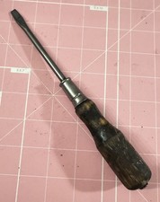 Nice Vintage Wood Perfect Handle Screwdriver 8