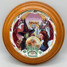 Knowles Wizard Of Oz Ding Dong The Witch Is Dead Musical Collector Plate /cb 