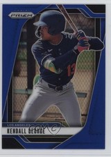 2025 Panini Prizm Blue Prizm 119/199 Kendall George #298 b6y