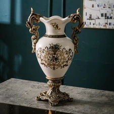 Tall Floor Modern Vase,Large Ceramic Flower Vases for Shelf Home Decor,Creati...