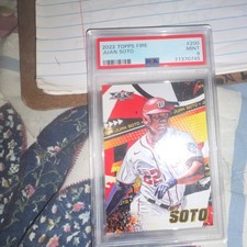 2022 Topps Fire - Juan Soto #200