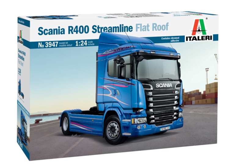 Italeri IT3947 1/24 - Scania R400 Streamline Flat Roof