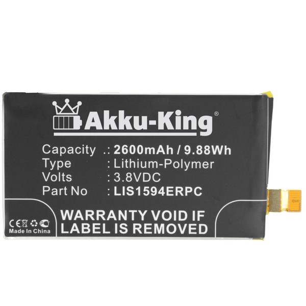 Akku-King Akku FüR Sony Xperia Z5 Compact E5803 E5823 Xa Ultra Lte LIS1594ERPC-image
