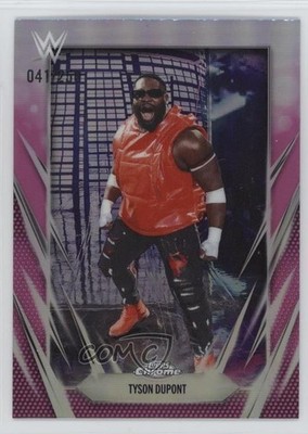 2026 Topps Chrome WWE Pink Refractor /250 Tyson Dupont #199 17uv