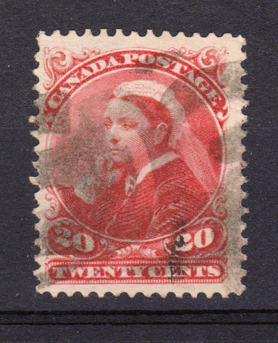 KANADA BRIEFMARKEN 46 gebraucht