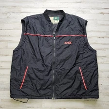 Vintage Thinsulate Insulated Coca Cola Delivery Worker Vest Size XL