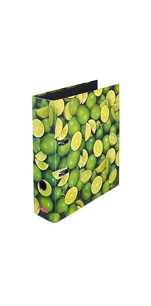 Herlitz 10485134 Folder with Limes Motif A4 80 mm Width 1 Limetten