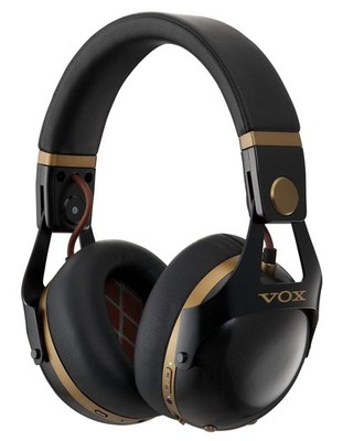 KORG VH-Q1 BK VOX Noise Cancelling Monitor Headphones Black/Gold Wireless